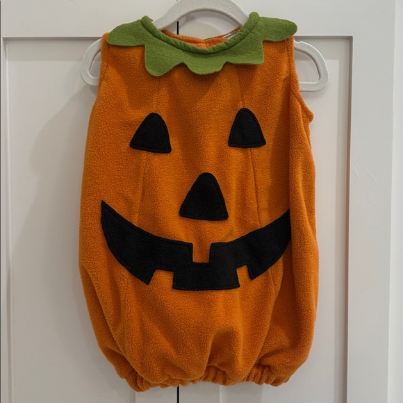 Pottery Barn Kids Orange Pumpkin Costume 6-12M - Picture 2 of 6